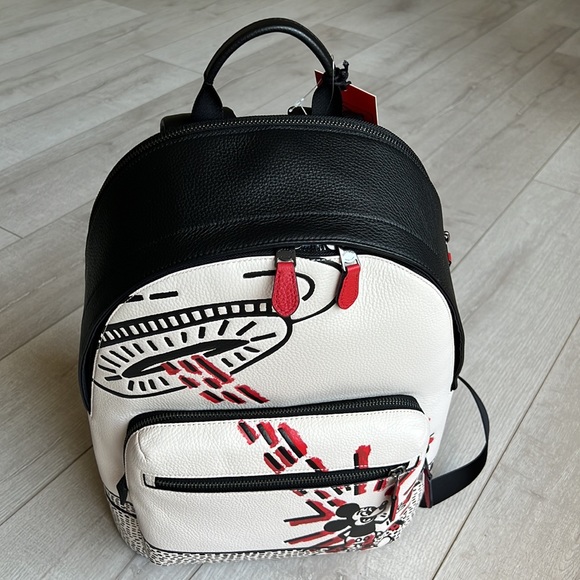DISNEY MICKEY MOUSE X KEITH HARING WEST BACKPACK - Picture 7 of 10